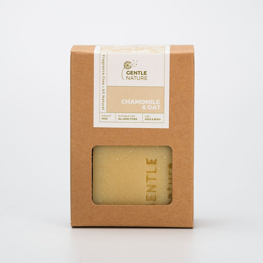 Chamomile and Oat Soap - Fragrance Free, Sensitive Dry Skin